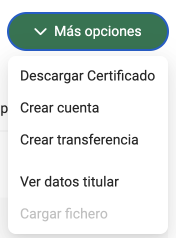 Nueva cuenta